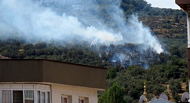 Mudanya'da korkutan yangın