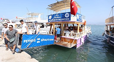 Muğla'da Fethiye–Şövalye Adası arasında deniz seferleri başladı