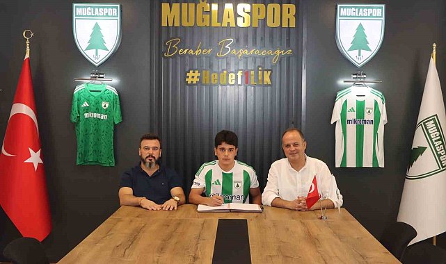 Muğlaspor'da altyapıdan A takıma Şimşek imza attı