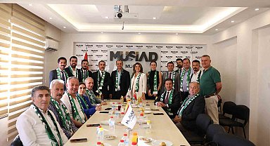 Muğlaspor'dan Muğla MÜSİAD'a ziyaret