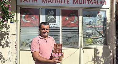 Muhtardan çevre temizliği için sütlü, çaylı teşvik