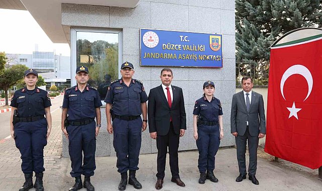 Muncurlu'da Jandarma Asayiş noktası