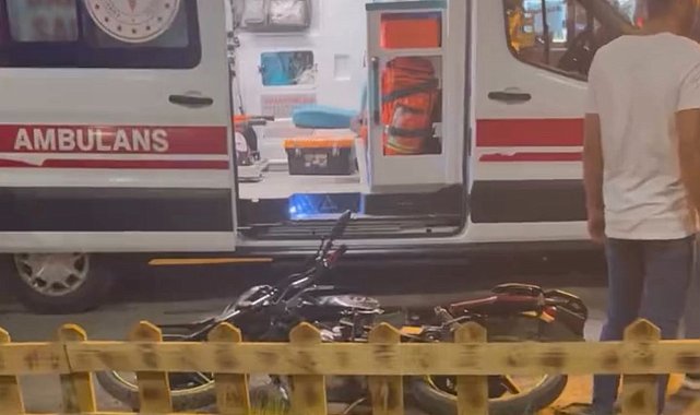 Muş'ta otomobil ile motosiklet çarpıştı: 2 yaralı