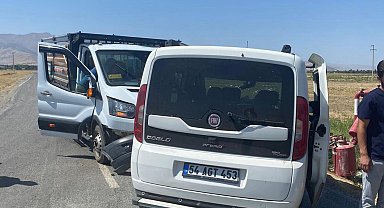 Muş'ta trafik kazası: 1 yaralı