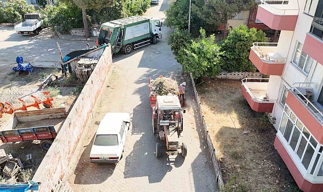 Nazilli Belediyesi İsabeyli'ye el attı