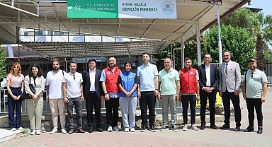 Nazilli Gençlik Merkezi'nde incelemelerde bulunuldu