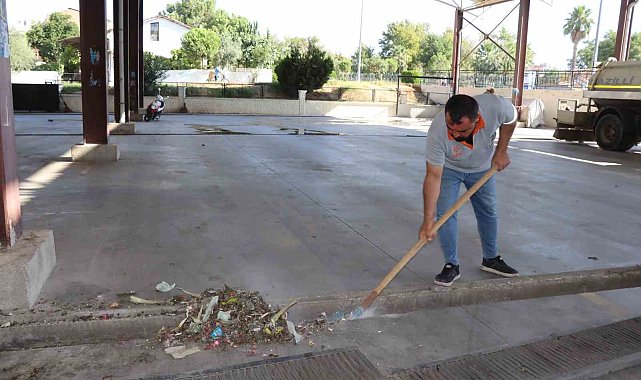 Nazilli'de pazar yerlerini kirletenlere ceza
