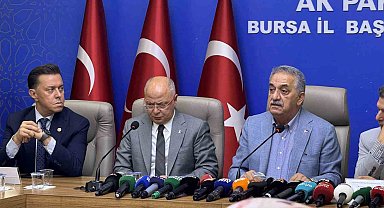 Nebi Hatipoğlu, partisinin Bursa il ve ilçe teşkilatlarını ziyaret etti