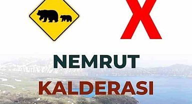 Nemrut Kalderası ziyarete kapatıldı