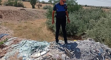 Nevşehir zabıtasından çevre kirliliğiyle mücadele