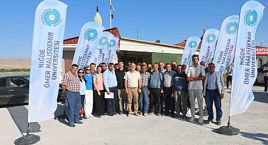 Niğde'de Çiftçi Buluşmalarının ilki Kaynarca Köyü'nde gerçekleştirildi