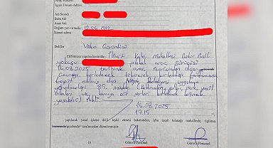Niğde'de yere tüküren vatandaşa ceza kesildi