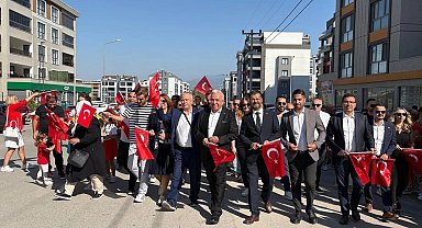 Nilüfer'de coşkulu 30 Ağustos Zafer Bayramı yürüyüşü