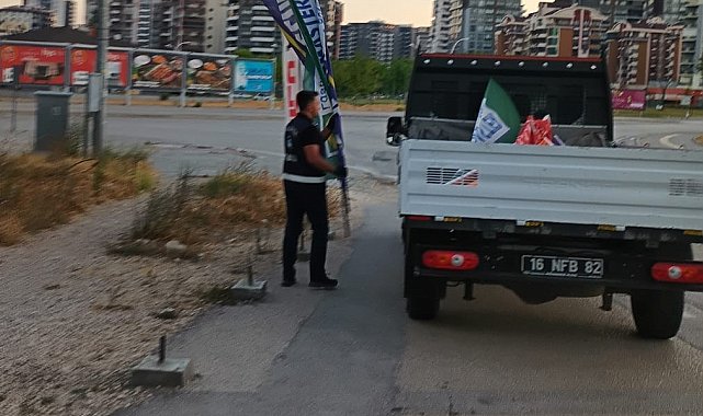 Nilüfer'in caddelerinde kapsamlı temizlik