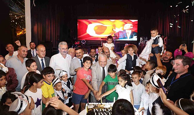 Nilüferli çocuklara sünnet şöleni