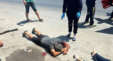 O anlar kamerada: Yol kenarında kadın arkadaşını öldürüp intihara teşebbüs etti