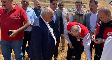 Okandan: "AK Parti olarak her zaman üreticimizin ve çiftçimizin yanındayız"