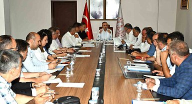 Okul müdürleriyle aylık koordinasyon toplantısı yapıldı