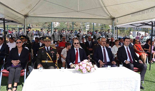 Oltu'da 30 Ağustos coşkusu: Zafer Bayramı'nın 103'ncü yıldönümü coşkuyla kutlandı