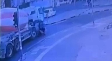 Ölümden kıl payı kurtuluş kamerada