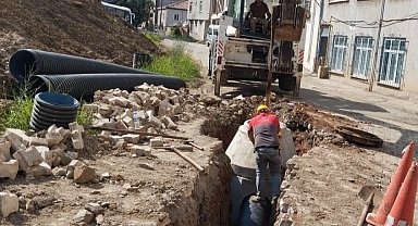 Ordu Fatsa Şerefiye'ye yağmur suyu hattı