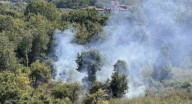 Ordu'da bahçe temizliği yangına yol açtı