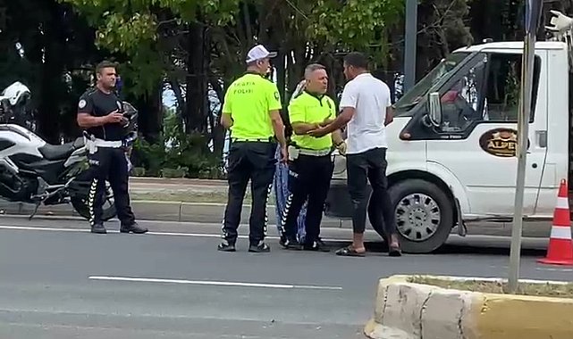 Ordu'da emniyet kemeri kontrolü sırasında gerginlik: Polise direnç gösteren sürücüye cezai işlem