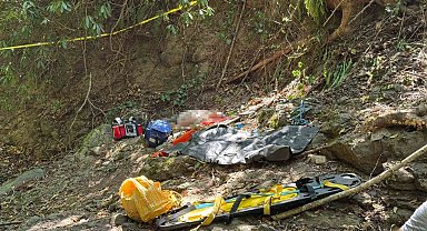 Ordu'da fındık toplarken uçurumdan düşen vatandaş hayatını kaybetti