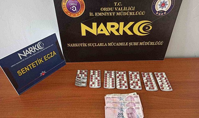 Ordu'da uyuşturucu operasyonlarında 3 tutuklama