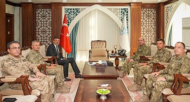 Orgeneral Levent Ergün'den Vali Çelik'e ziyaret