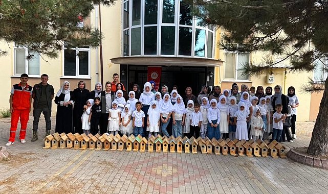 Orman işletme şeflerinden miniklere doğa sevgisi ve bilgilendirme