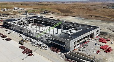 Orta Anadolu'nun kalbinde yeni havalimanı yükseliyor