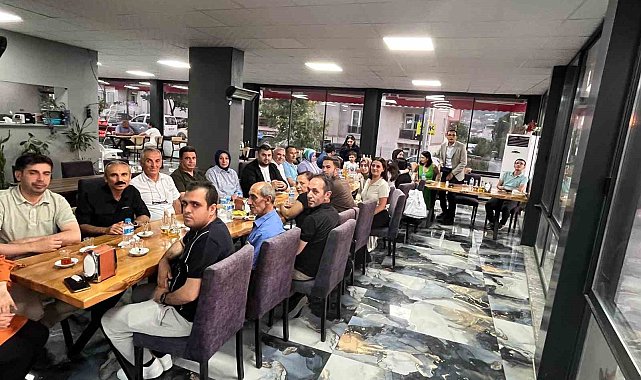 Osmaneli İcra Müdürü Karadaş'a veda yemeği