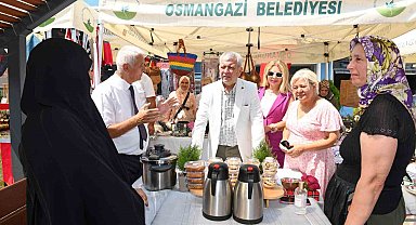 Osmangazi 'Kadın Girişimciler Sokağı' üçüncü kez kapılarını açtı