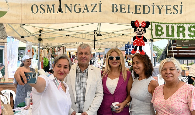 Osmangazi 'Kadın Girişimciler Sokağı' üçüncü kez kapılarını açtı