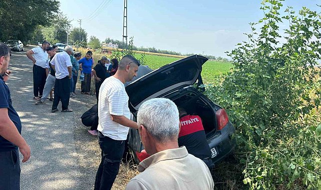 Osmaniye'de otomobil şarampole devrildi: 4 yaralı