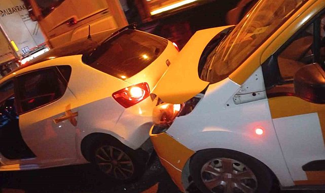 Osmaniye'de tünelde zincirleme kaza: 2 yaralı