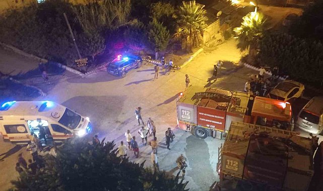 Otelde çıkan yangında dumandan etkilenen 11 kişi hastaneye kaldırıldı