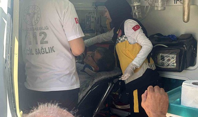Otomobil ile kamyon çarpıştı: 1 yaralı