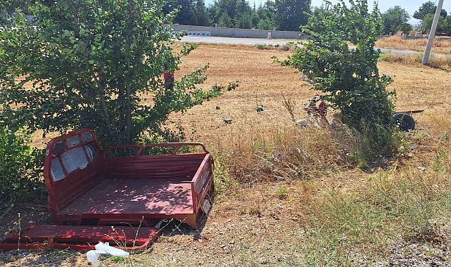 Otomobil ile üç tekerlekli motosiklet çarpıştı: 1 yaralı