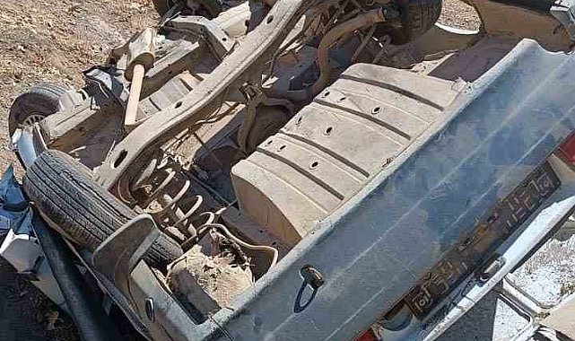 Otomobil şarampole devrildi: 3'ü çocuk 8 yaralı