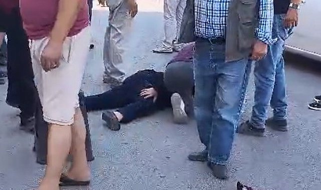 Otomobilin çarptığı yaya yaralandı