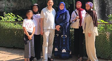 Otomobiliyle evine dönmek isteyen aileye dehşeti yaşattılar