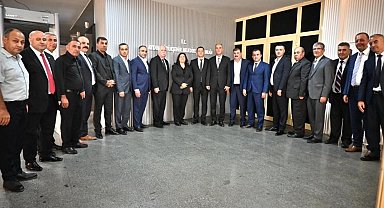 Özmeriç, nezaket ziyaretinde şoför esnafının sorunlarını dile getirdi