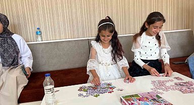 Patnos'ta ailesinin desteğine ihtiyaç duyan çocuklara moral etkinliği