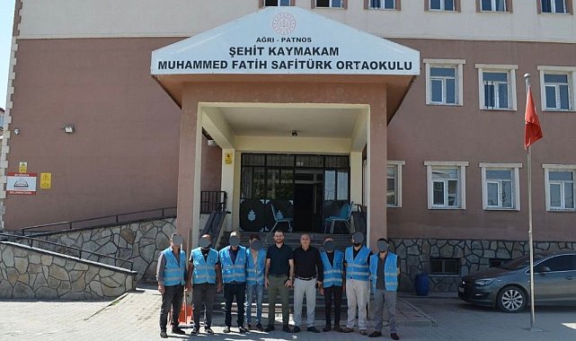 Patnos'ta okul düzenleme seferberliği