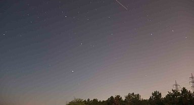 Perseid meteor yağmuru Eskişehir'de görsel şölen oluşturdu