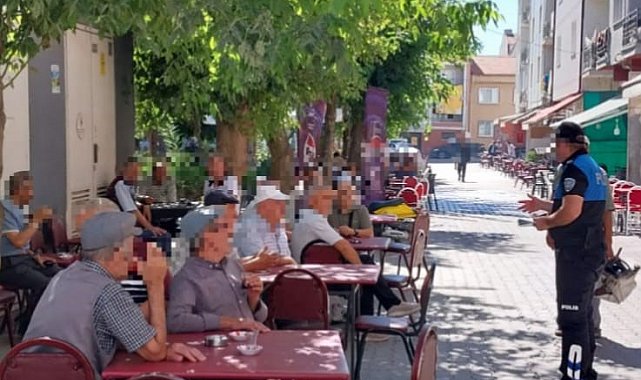 Polis ekipleri hırsızlık ve dolandırıcılık konularında vatandaşı bilgilendirdi