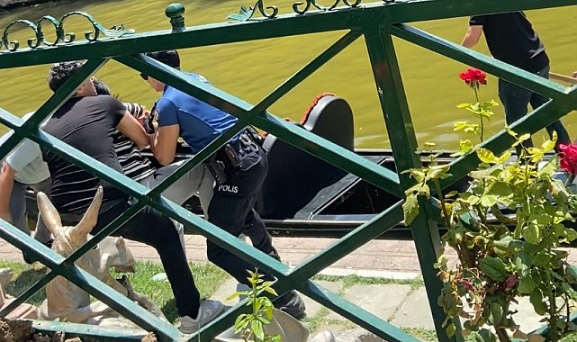 Polisten nefes kesen operasyon: Porsuk Çayı'na atlamaya çalışan kadın kurtarıldı