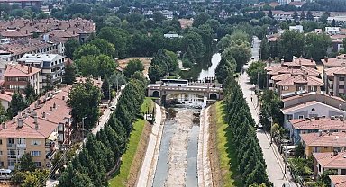 Porsuk Çayı'nın su seviyesi azaldı